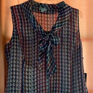 Tahari sleeveless top.